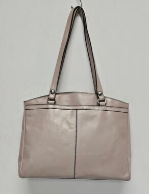 Patricia Nash Poppy Womens Stone Color Leather Rectangle Tote Bag
